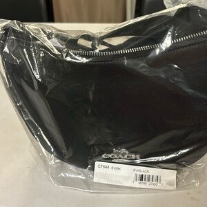 Black Coach shoulder bag